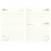 Ежедневник датированный "Art" 2026, А5, 352 страницы, черный