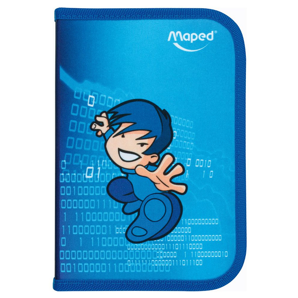 Пенал Maped "Karate", 1 отделение, с наполнением