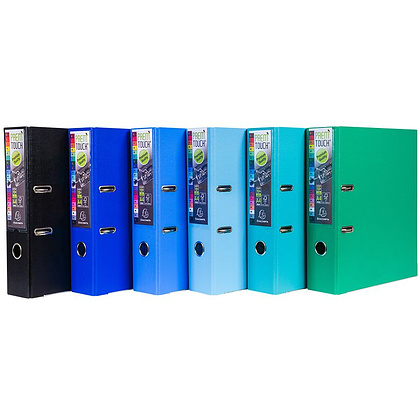 Папка-регистратор "Exacompta", A4, 80 мм, ПВХ, фиолетовый - 3