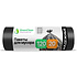 Мешки для мусора GreenClean Надежные, 120 л, 20 шт/рулон, ПВД, 25 мкм, 70х110 см, черный