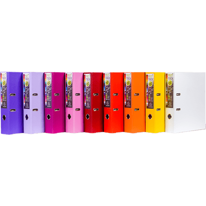 Папка-регистратор "Exacompta", A4, 50 мм, ПВХ, красный - 7