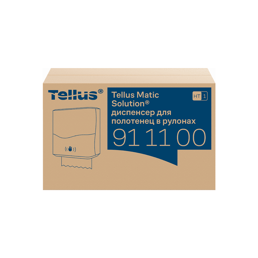 Диспенсер сенсорный Tellus Matic, для полотенец в рулонах, белый, HТ1 - 3