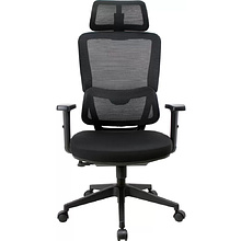 Кресло компьютерное EVERPROF Work, сетка, черный, пластик