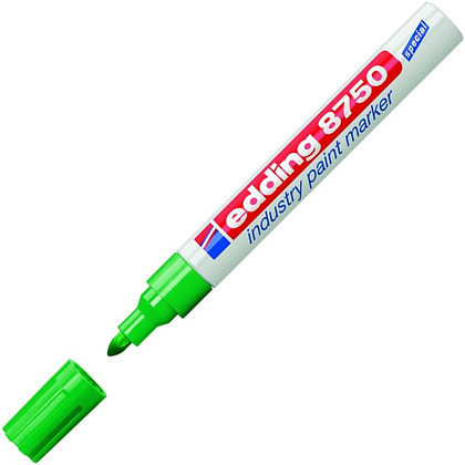 Маркер перманентный на нитрокраске Edding "8750", черный - 4