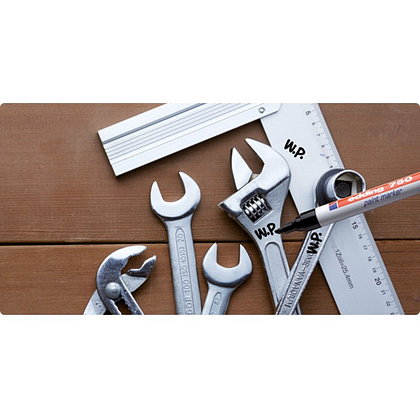 Маркер перманентный на нитрокраске Edding "750", черный - 6