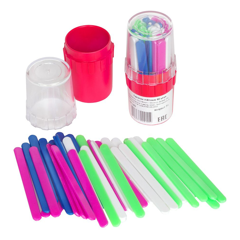 Счетные палочки в пенале - 2