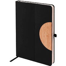 Ежедневник недатированный "Bosforo", А5, 272 страницы, черный