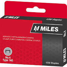 Скоба Miles №4, 10 мм, 1250 штук