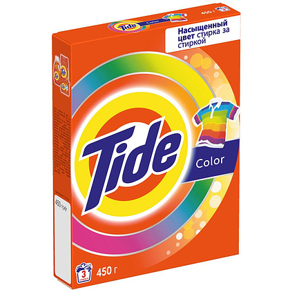 Порошок стиральный Tide "Color", 450 г, автомат