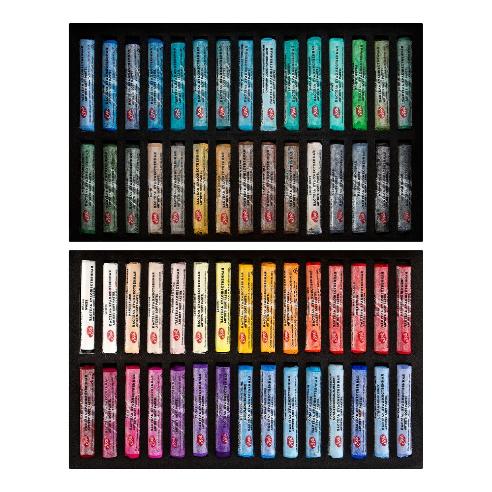 Пастель сухая "Мастер Класс", набор 60 цветов - 7