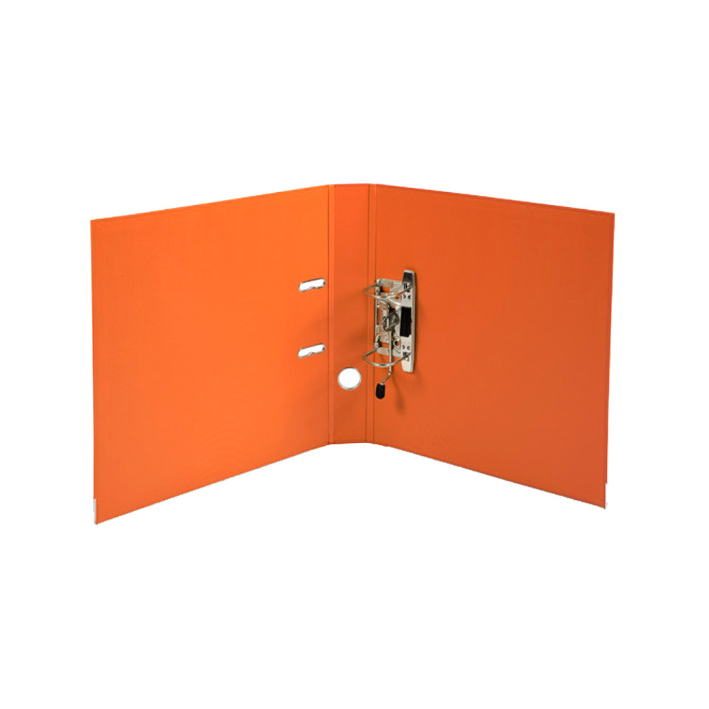 Папка-регистратор "Exacompta", A4, 50 мм, ПВХ, оранжевый - 2