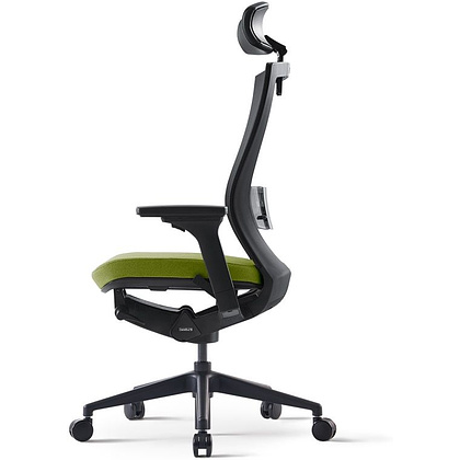 Кресло для руководителя BESTUHL "S10", сетка, ткань, пластик, зеленый - 3