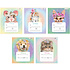 Тетрадь "Милые зверята", А5, 12 листов, ассорти