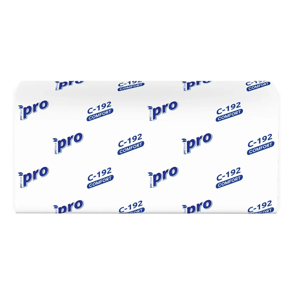 Полотенца бумажные  PROtissue Z - сложение 200 листов, 2 слоя, 100% целлюлоза