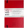 Скетчбук для акварели "Малевичъ", 14.5x21 см, 200 г/м2, 30 листов, красный - 7