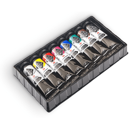 Краски акриловые Мастер Класс, 8 цвет, 18 мл. - 3