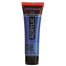 Краски акриловые "Amsterdam", 572 голубой основной, 20 мл, туба