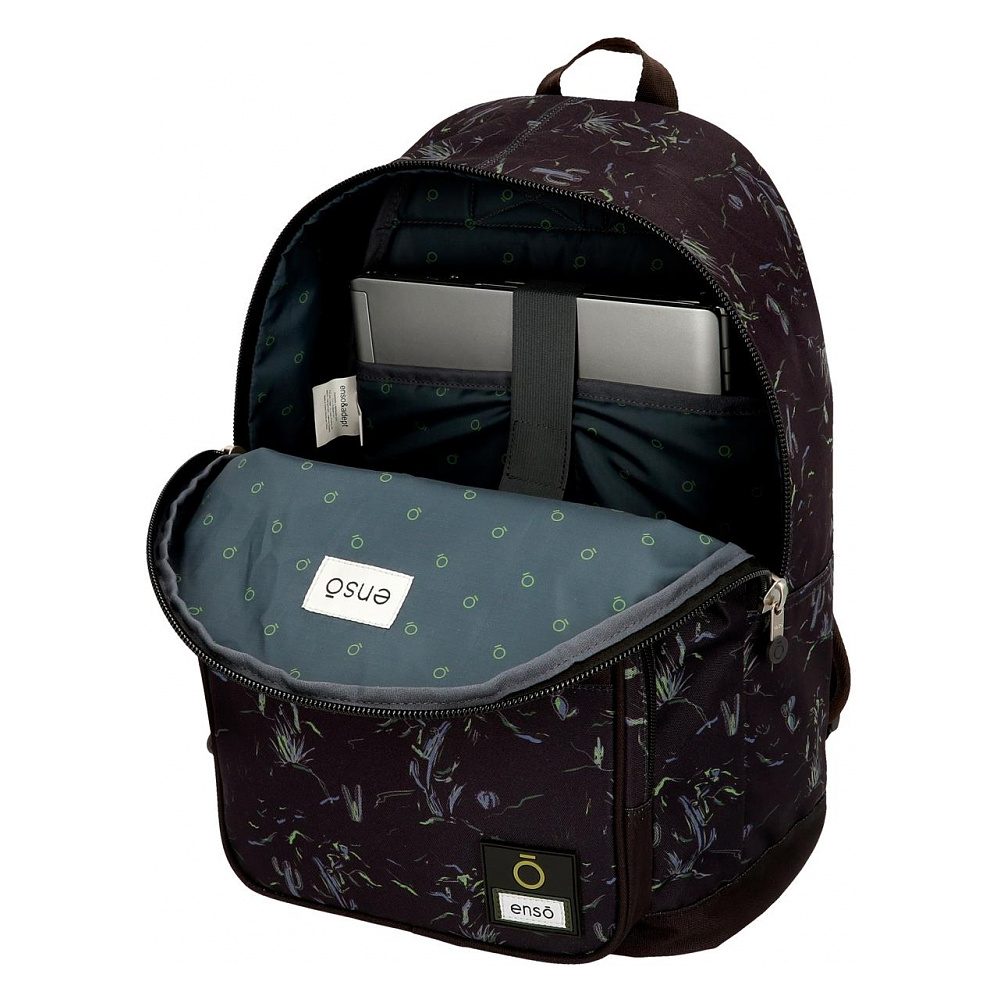 Рюкзак школьный Enso "West" L, коричневый - 5
