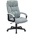 Кресло для руководителя Бюрократ CH-824 серо-голубой Light-28, ткань, пластик
