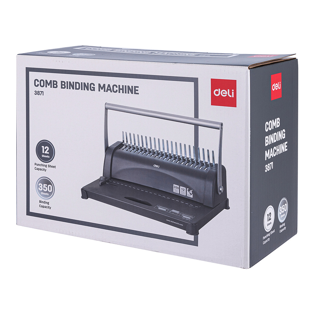Перфобиндер Deli Plastic Binder "3871" - 4