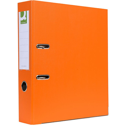 Папка-регистратор "Q-Connect ПВХ Эко", A4, 75 мм, оранжевый