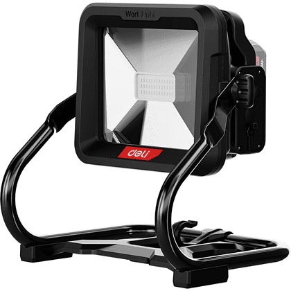 Прожектор светодиодный Deli RS EDE830Z, аккумуляторный, черный