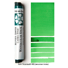 Стик акварельный "Daniel Smith", зеленый ФЦ (желтая тень), 12 мл