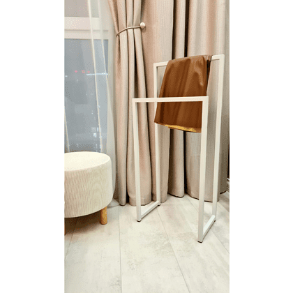 Вешалка напольная ALLERD 90 RION, белый муар - 3