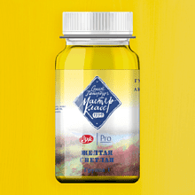 Краски гуашевые "Мастер-класс", 213 желтая светлая, 100 мл, банка