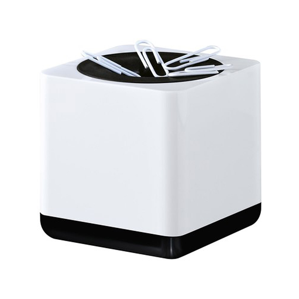 Подставка для скрепок "iLine", черный, белый