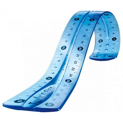 Набор ластик "Dessin Duo Gom" + линейка "Twist'n Flex", 15 см - 5