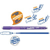 Ручка капиллярная-гелевая "Oops", 0.7 мм, фиолетовый, стерж. фиолетовый - 2