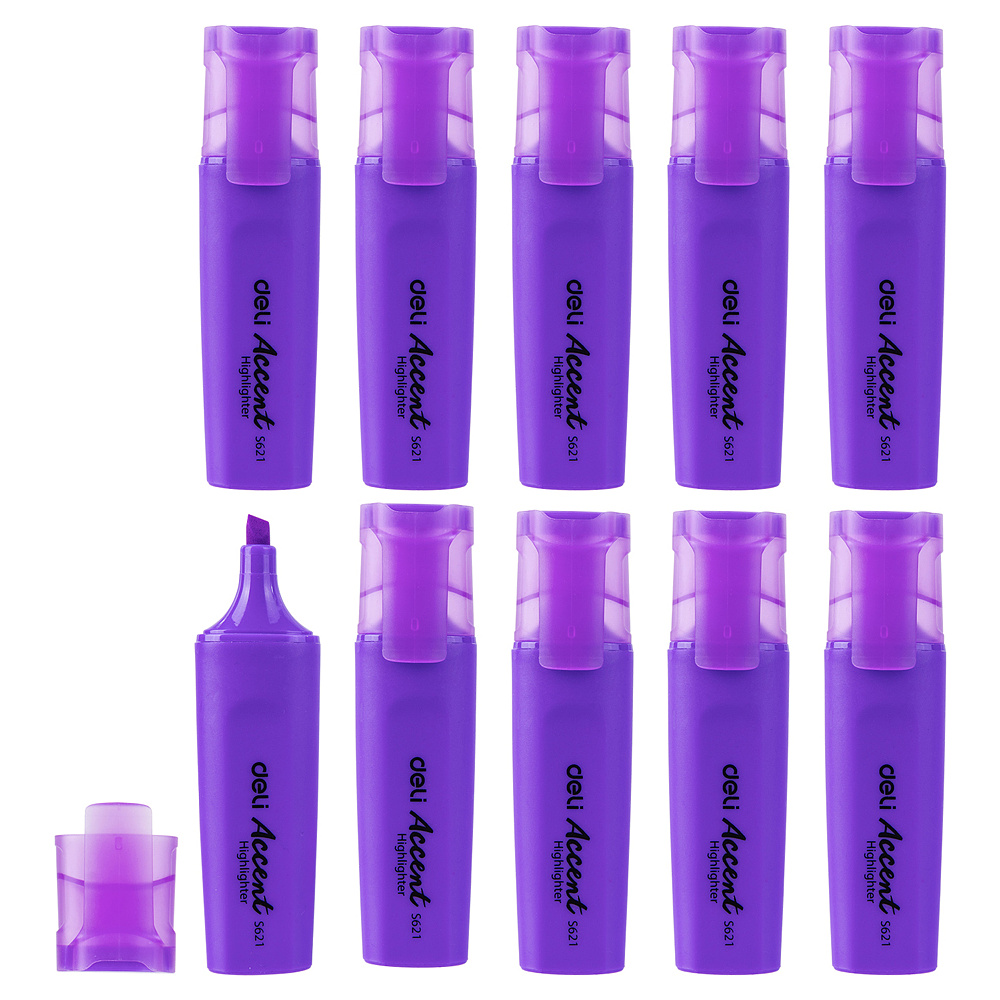 Маркер текстовый "Accent", фиолетовый - 3