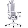 Кресло для руководителя SitZone E-303-001A-P1-WH, сетка, пластик, серый, -30% - 4