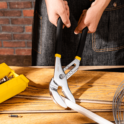 Клещи Deli YS EDL2616, переставные, 400 мм - 4