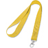 Тесьма с клипсой для бейджа "94405", 480x20 мм, желтый 