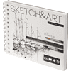 Скетчбук "Sketch&Art", 18х15.5 см, 200 г/м2, 50 листов, на спирали  - 2