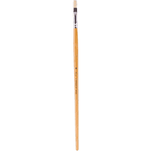 Кисть "Сонет", щетина, плоская, на длинной ручке, №4