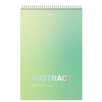 Блокнот "Abstract", А4, 80 листов, клетка, ассорти - 6
