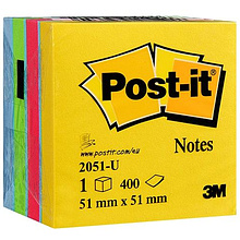 Бумага для заметок на клейкой основе "Post-it"