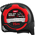 Рулетка Deli RS EDL377528Y, 7,5 м х 28 мм, красный, черный