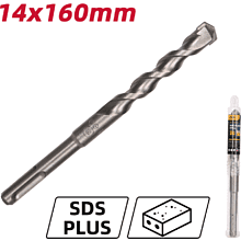 Бур по бетону Deli YS EDH-Y14160, 14 x 160 мм, SDS-PLUS