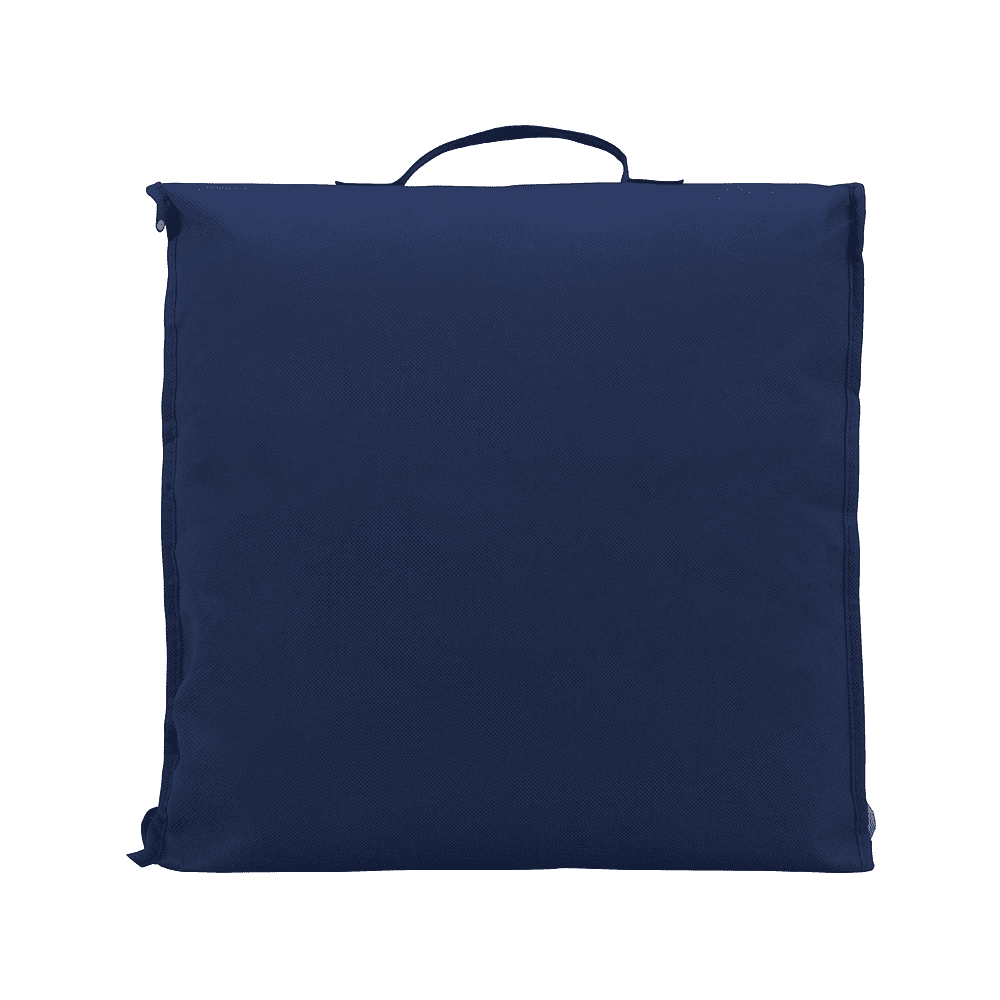 Плед "Фолд", полиэстер., темно-синий - 3