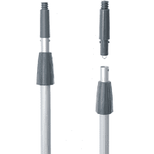 Ручка для МОПа алюминиевая HQ Profiline, 120 см, металлик