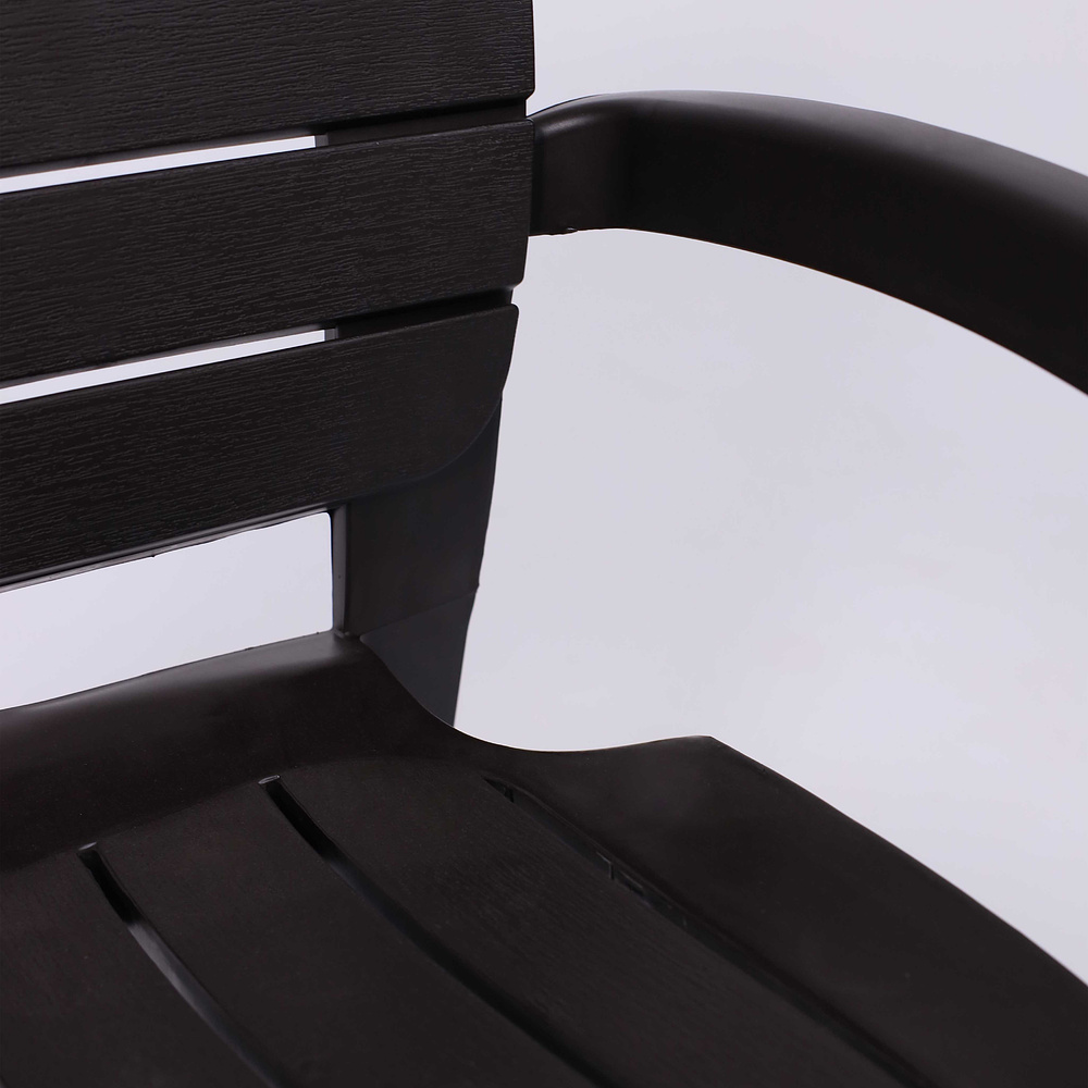 Кресло садовое "Прованс", пластик, шоколадный - 7