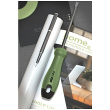 Отвертка "Deli Home" крестовая PH1*100 мм., зеленый