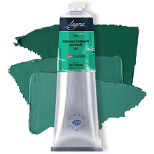 Краски масляные "Ладога", 706 кобальт зеленый светлый А, 120 мл., туба
