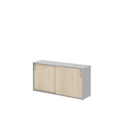 Коллекция Титан Шкаф широкий ТН421-2Т+ТН421-2К-18, 1450х400х742, с раздвижными дверями с топом