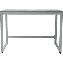 Стол письменный ALLERD RION, белый муар, Бетон