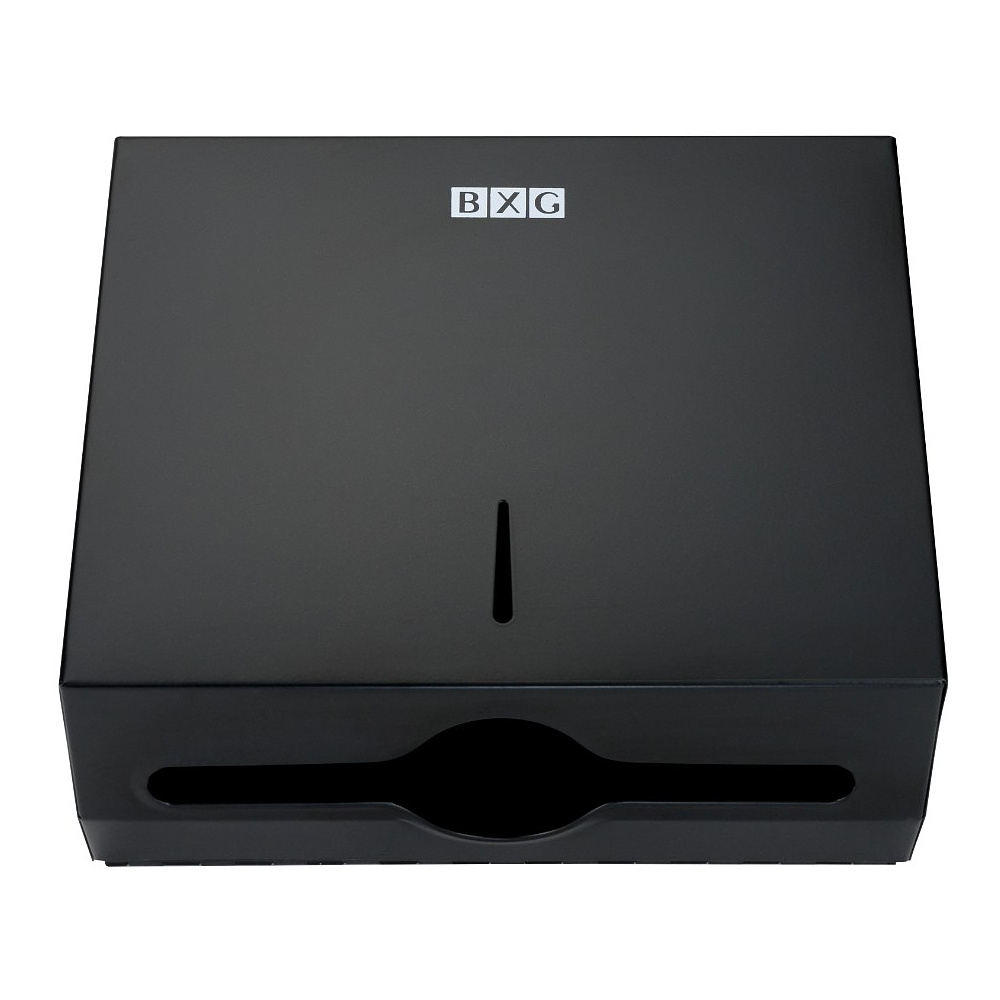 Диспенсер BXG-PD-5003B для полотенец листовых, металл, черный, матовый - 3